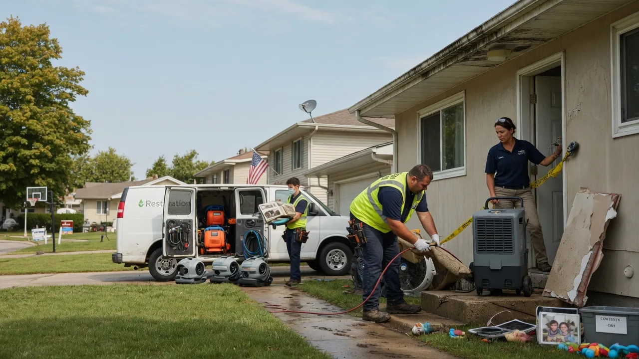 Water Damage Restoration in Kettlersville, OH near me